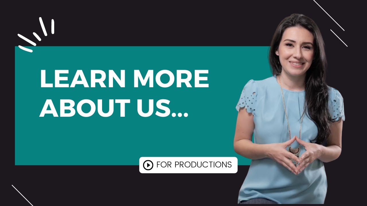 Diana Castro Video and For Productions - What are we all about?