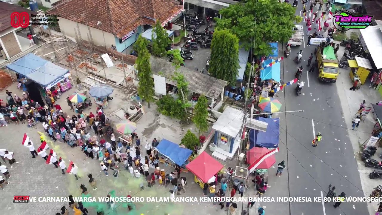 LIVE KARNAVAL DALAM RANGKA HUT KEMERDEKAAN RI K3-80 TH 2025 KEC.WONOSEGORO suport by TMG bayan guwo