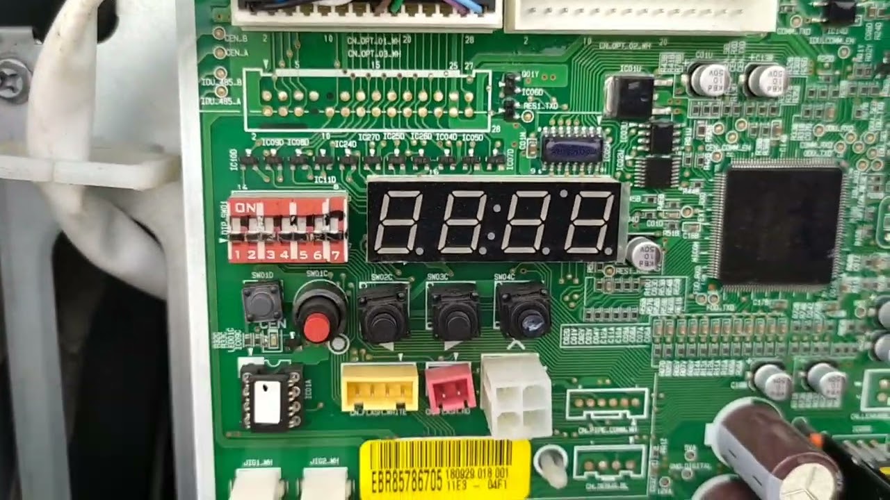 Configuración control de condesadoras sistema VRF