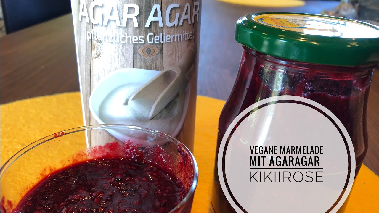 VEGANE MARMELADE MIT AGARAGAR - KIKIIROSE