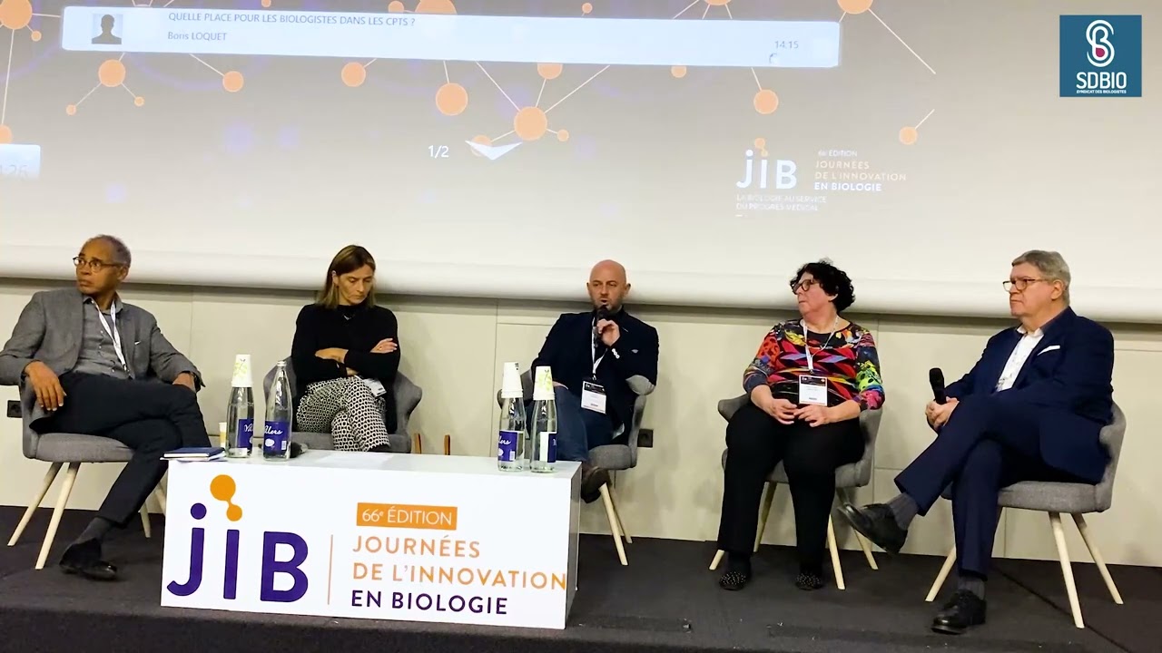 Quand les biologistes sont dans les CPTS - SDBIO - JIB 2023