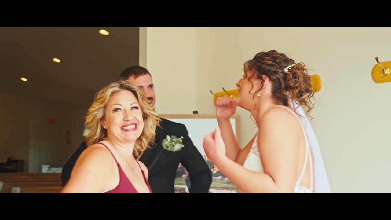Prairie Hope Chapel Wedding Trailer | Brook & Derik | O’Neill Nebraska