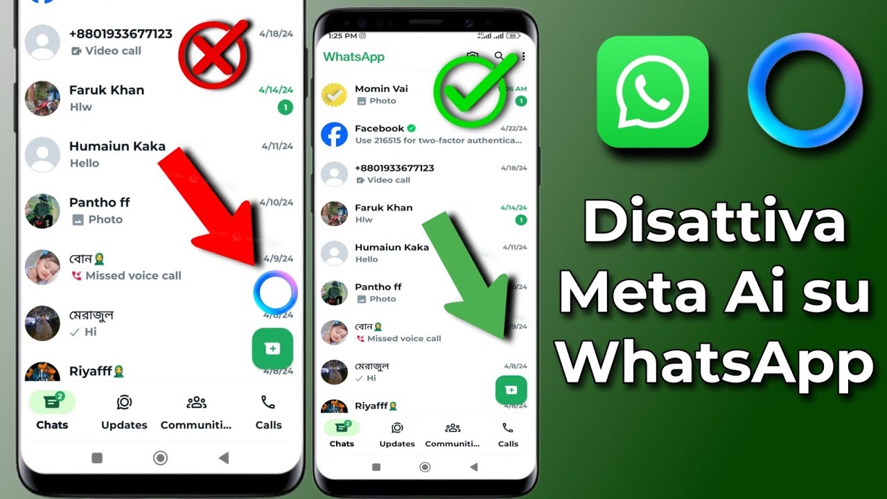 Come rimuovere Meta Ai su WhatsApp 2024 |  Come eliminare l'aggiornamento Meta Ai di WhatsApp