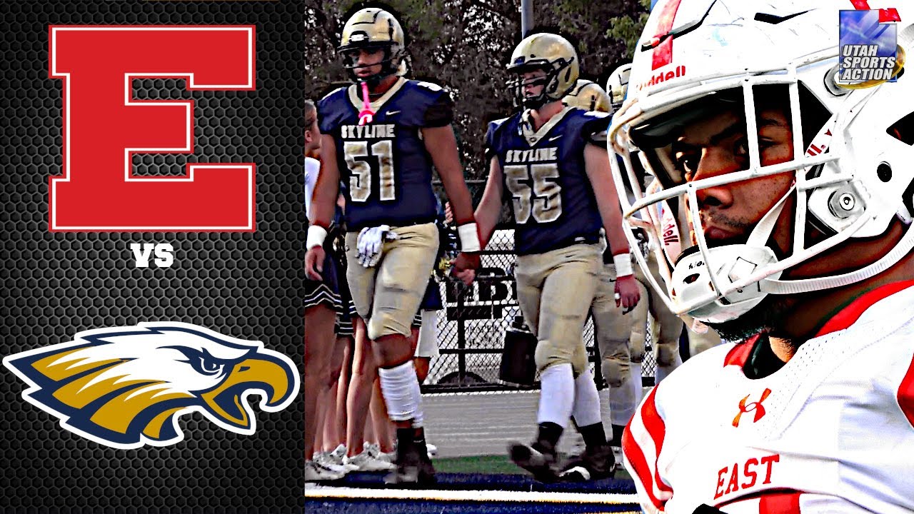 Utah High School Football:  East Leopards 🔴⚪🐆 vs Skyline Eagles 🔵⚪🦅Highlights 2022