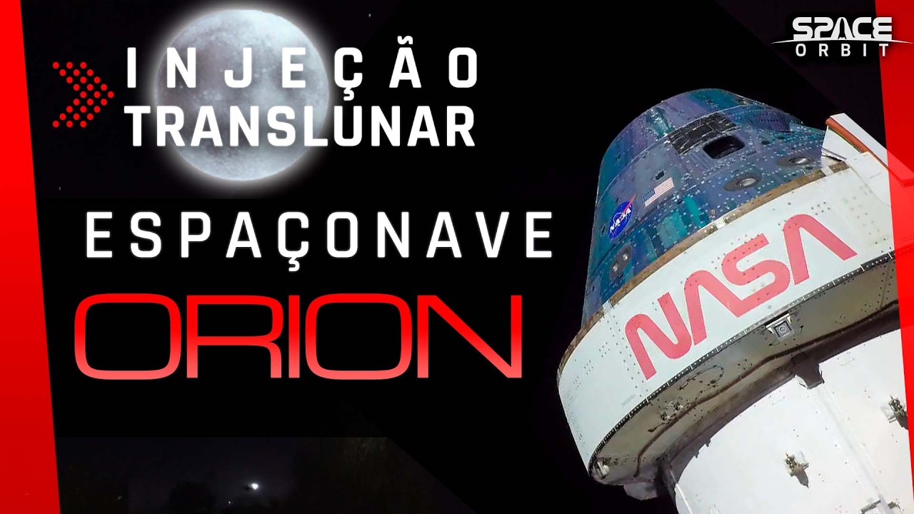 ORION PARTE RUMO A LUA COM ASTRONAUTAS DA ARTEMIS II!