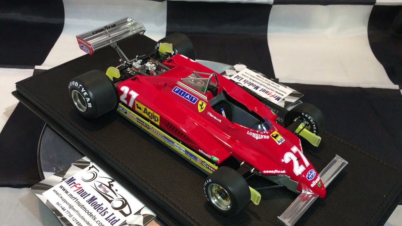 Gilles Villeneuve Ferrari 126 C2 #27 1982