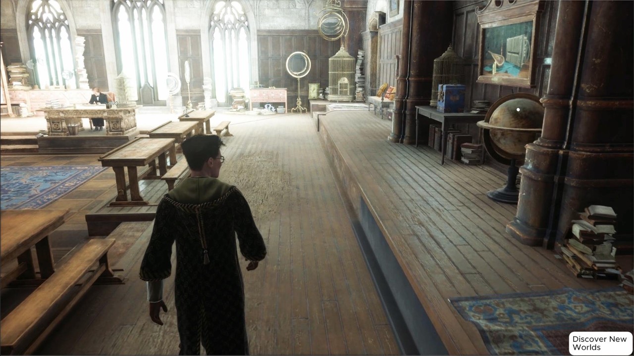 Прогулка по школе в Hogwarts Legacy | Тур по школе Хогвартс