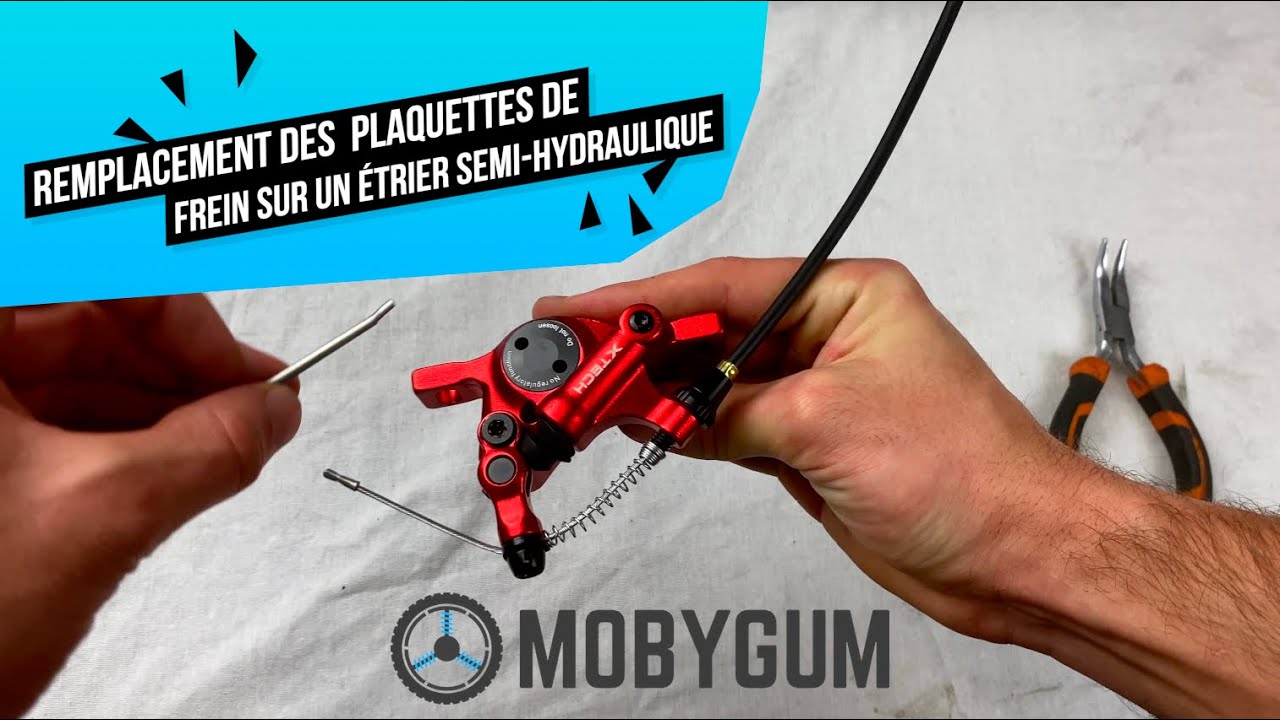 Tuto : Remplacement des plaquettes de frein sur un étrier semi-hydraulique de trottinette électrique