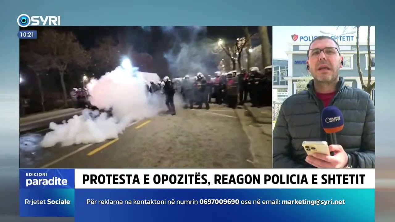 Protestuan kundër regjimit të Edi Ramës, policia vë në pranga 4 persona