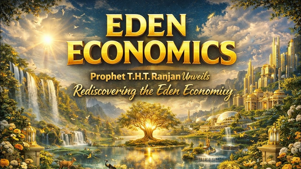 EDEN ECONOMICS 🚫💰 | God’s Financial System Before Money Existed | Prophet THT Ranjan