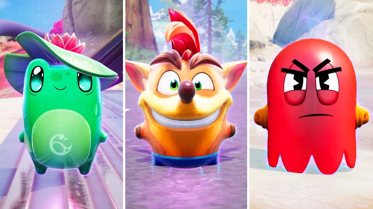 Как найти спрайты Crash Bandicoot, Blinky и Pond в Fortnite!