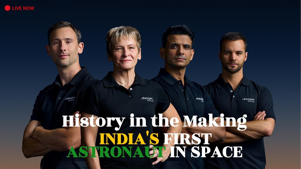 INDIA&rsquo;S SHUBHANSHU SHUKLA HEADS TO ISS | AX-4 SPACEX LAUNCH MISSION | STARFORGE STORIES IS LIVE