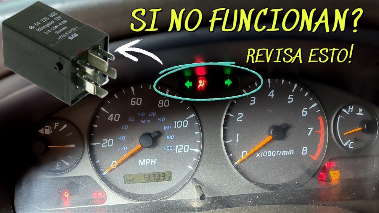 Porque las vías o direccionales de mi carro no funcionan?