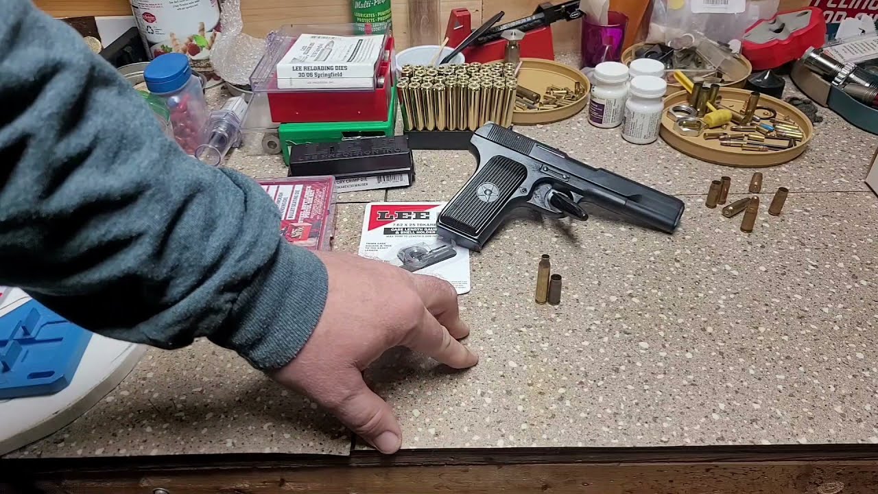 7.62x25 tokarev brass conversion pt.1