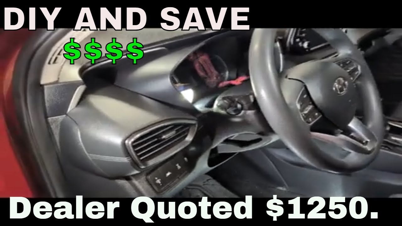 2020-2026 Hyundai Multifunction switch Replacement.
