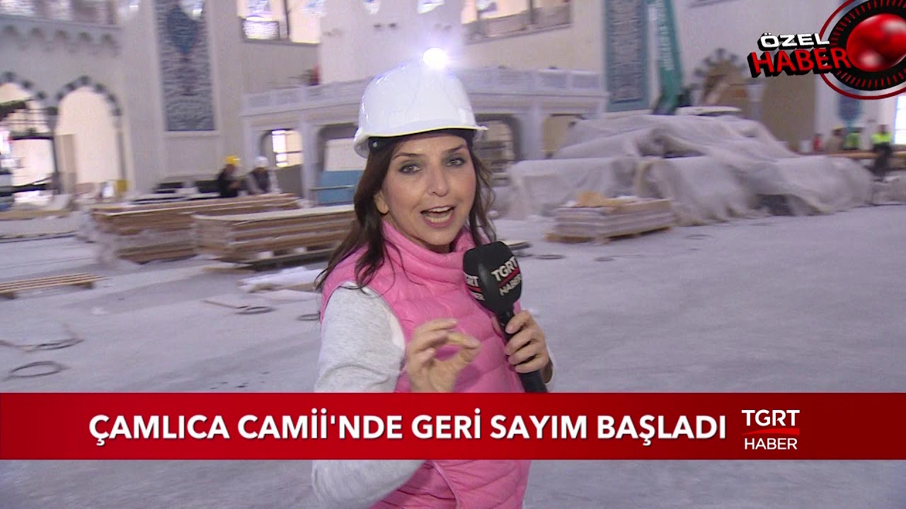 Çamlıca Camii'de Geri Sayım Başladı