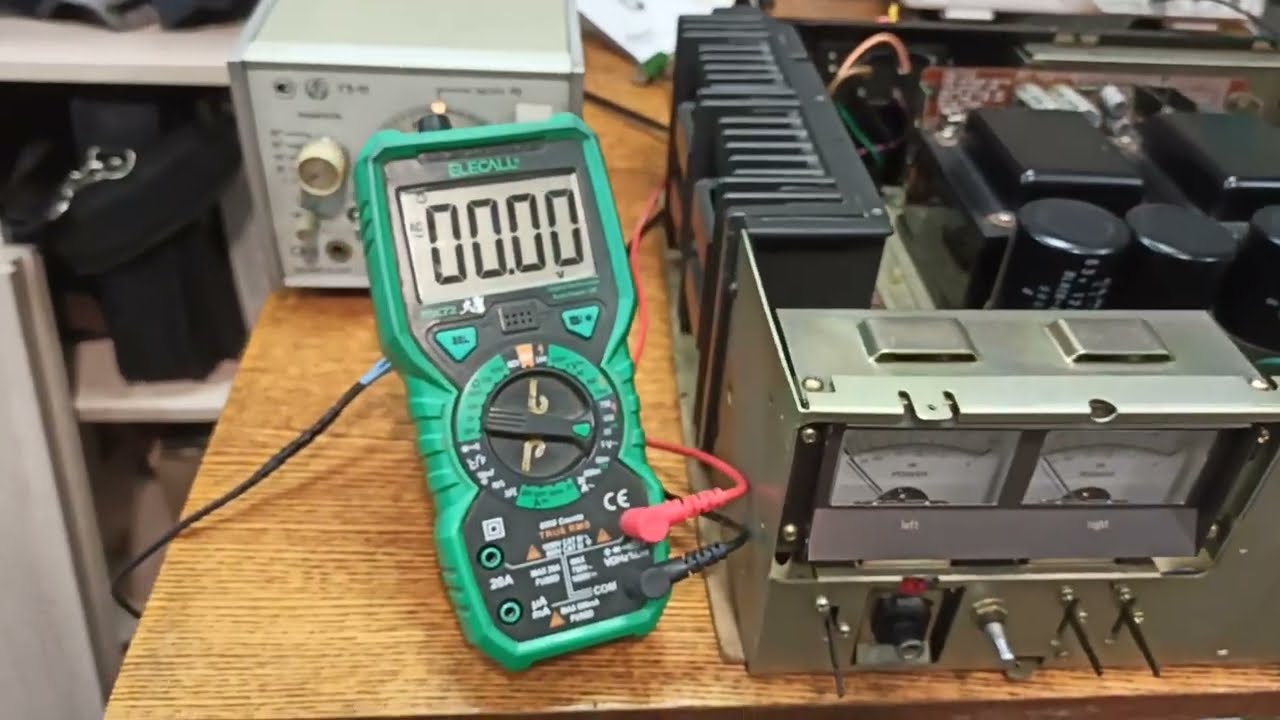 TRIO KA 7700D, обслуживание, настройка, замеры.