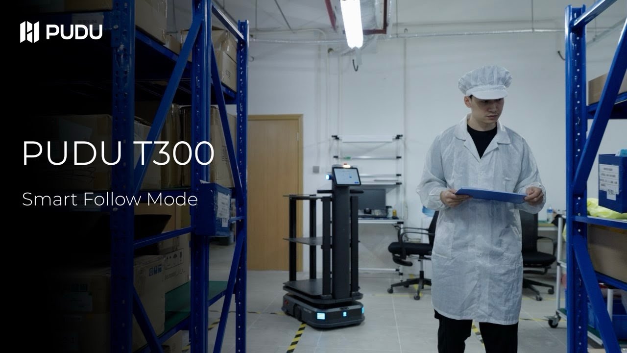 PUDU T300 - Smart Follow Mode | Pudu Robotics