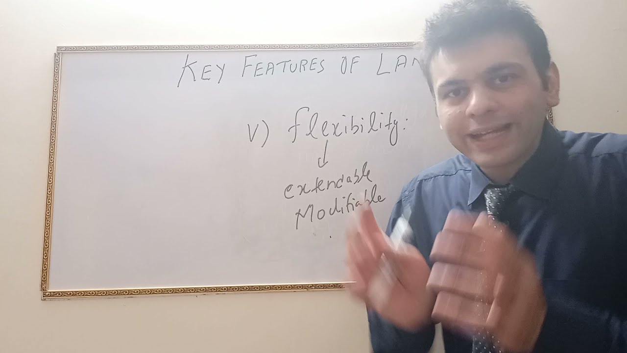 Key features of language