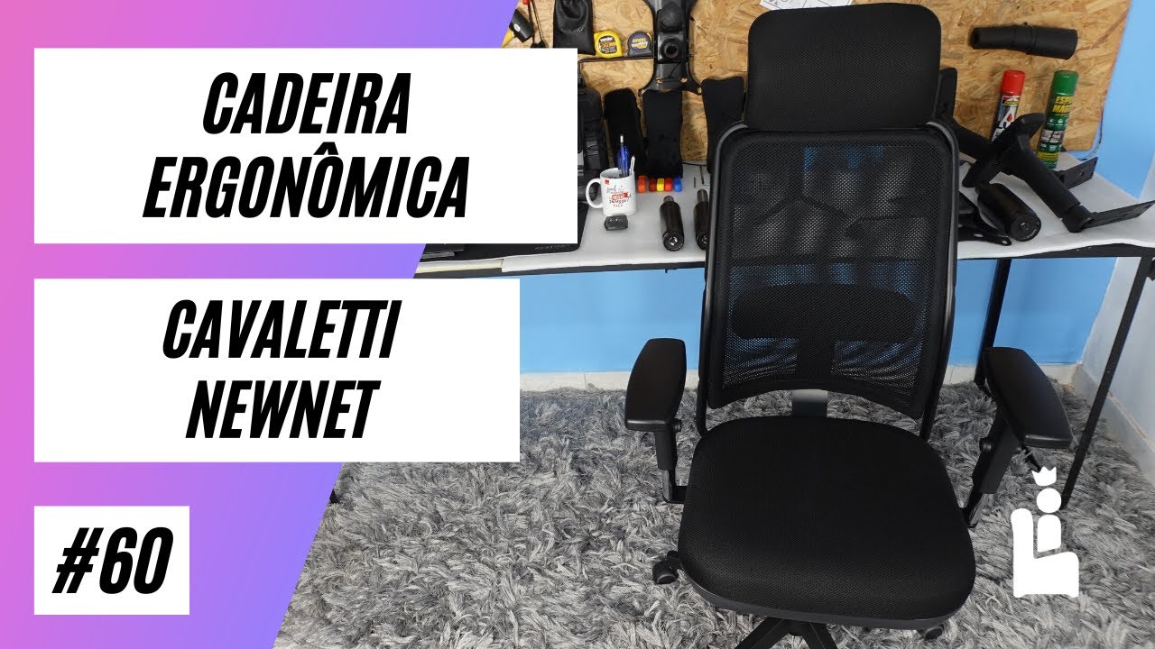 Cadeira Office Cavaletti Newnet