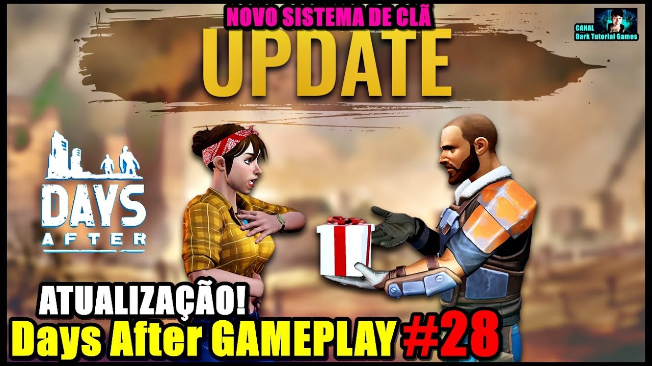 ●LANÇOU NOVA ATUALIZAÇÃO! Days After GAMEPLAY #28 👁 COMO ENTRAR/CRIAR UM CLÃ