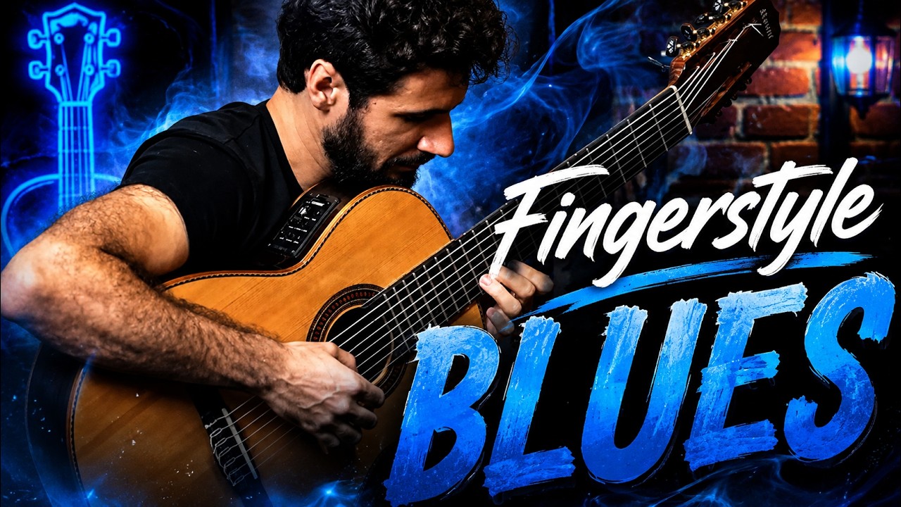 Um BLUES no Violão de 7 Cordas