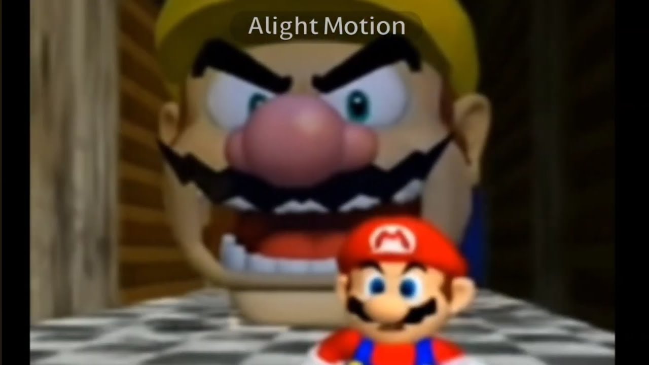Mario Explored the abandoned Castle