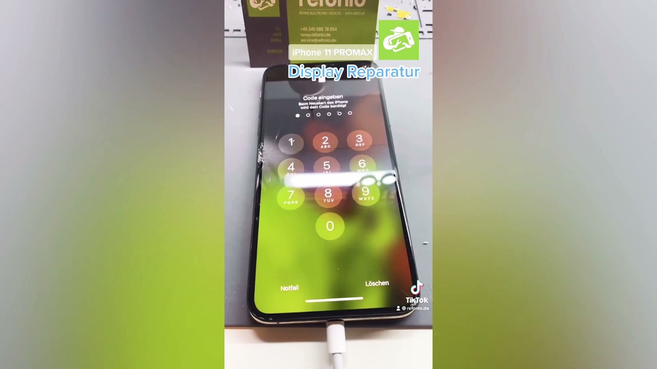 iPhone 11 Pro MAX - 📲 Glas Display Reparatur - Touch IC wird &uuml;bernommen - Keine Display Meldung