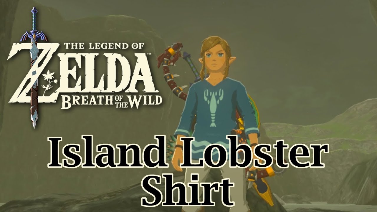 Breath of the Wild - The Champions' Ballad - Island Lobster Shirt