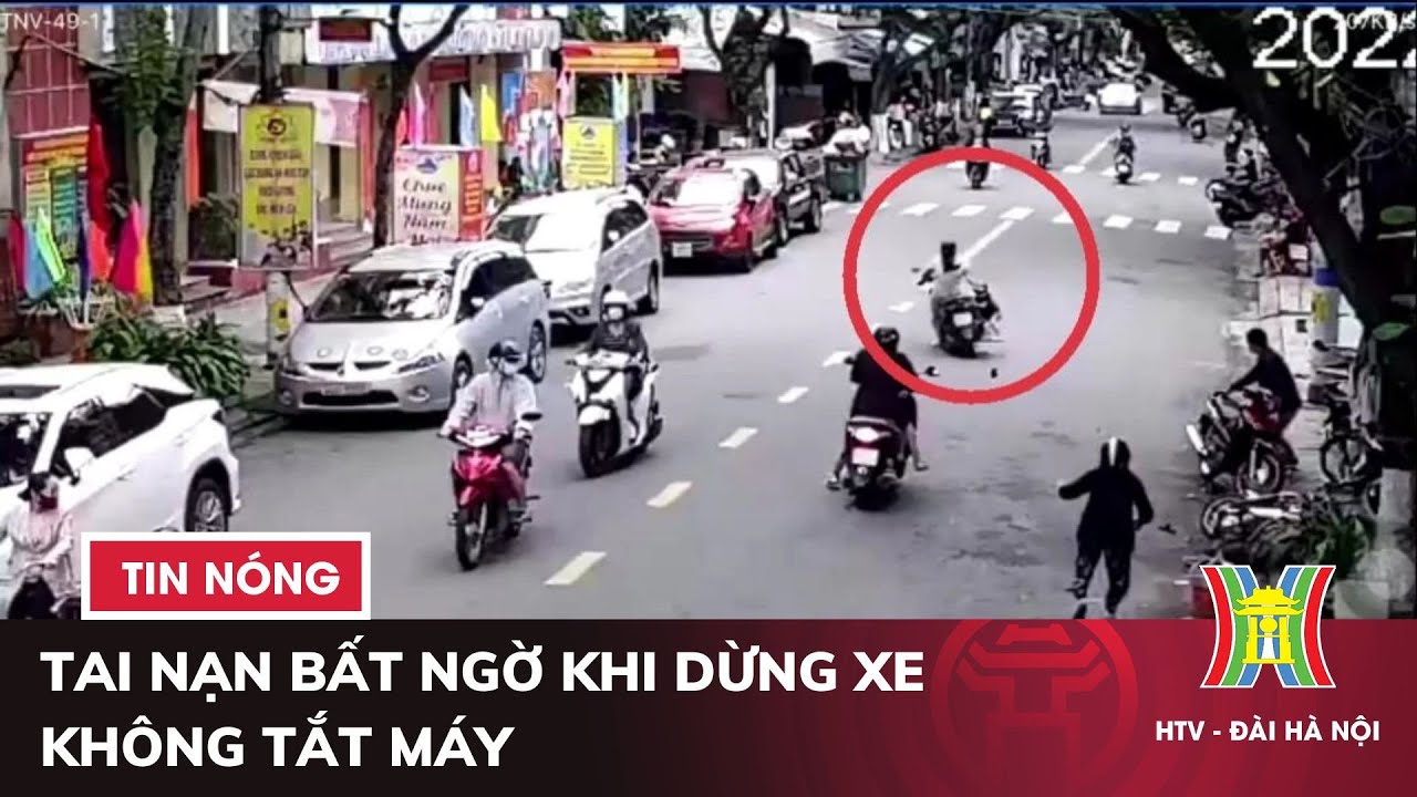 Tai nạn bất ngờ khi dừng xe kh&ocirc;ng tắt m&aacute;y | Tin n&oacute;ng nhất h&ocirc;m nay