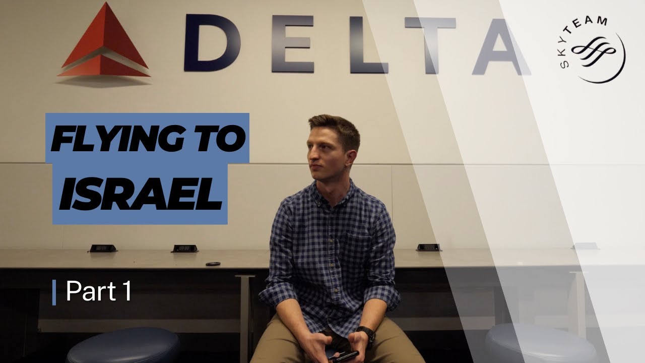 (2) Flying to Israel Part 1 | Departing from the US for Israel (JFK International Airport)