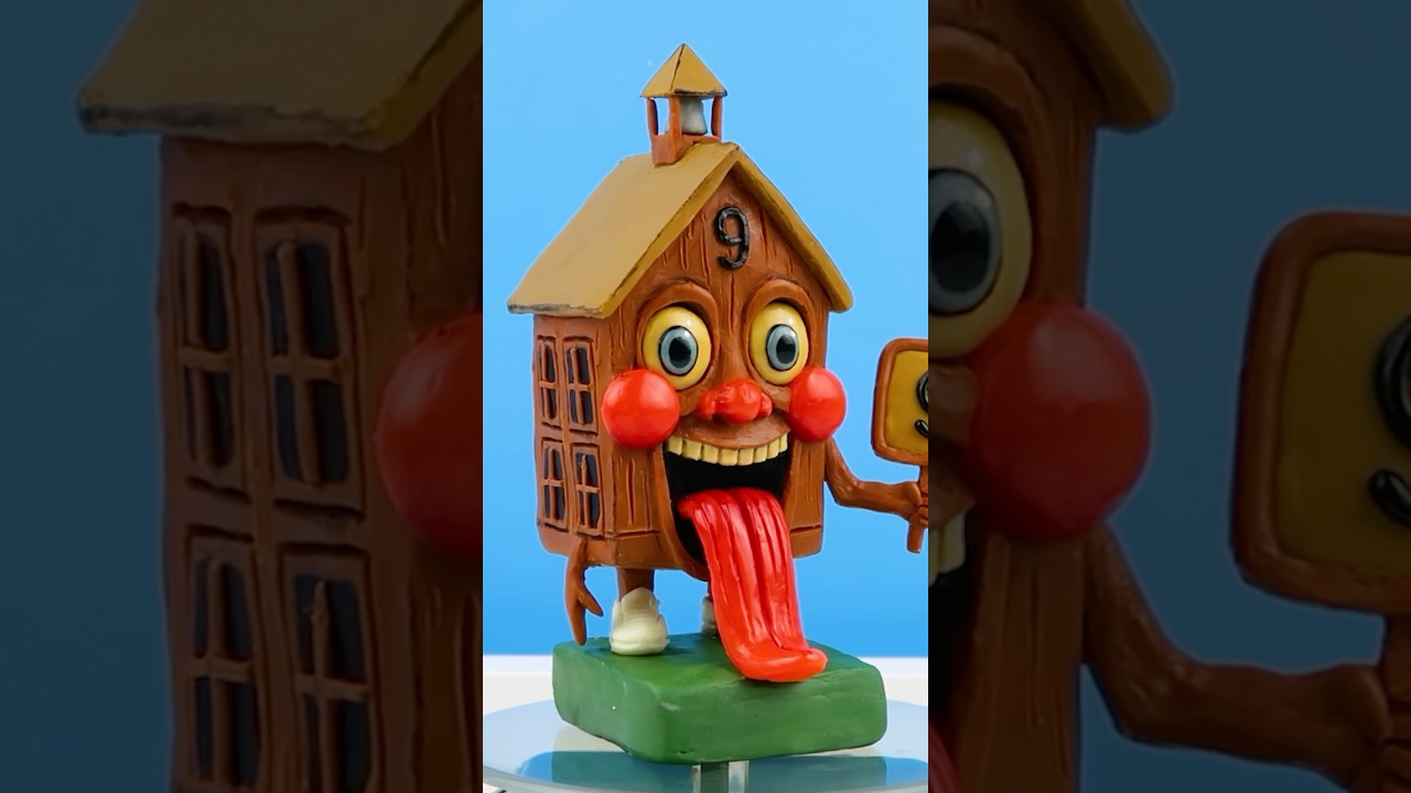 Rzeźbienie La Esok Sekolah &ndash; włoski Brainrot Meme Figura z gliny #memes #clay #brainrot
