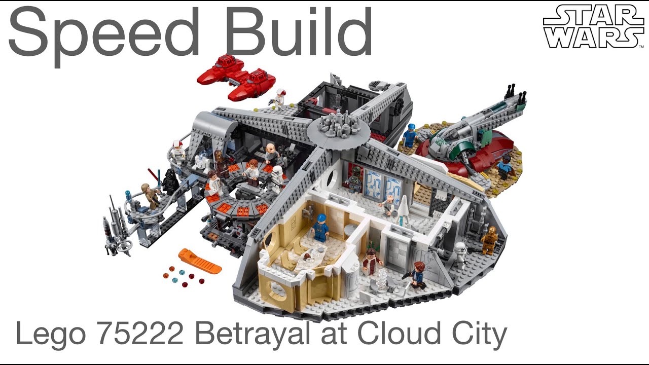 Lego 75222 Betrayal at Cloud City - Speed Build