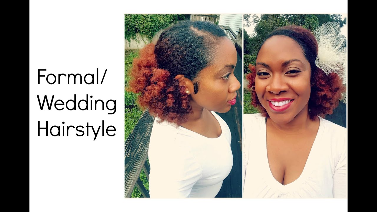 Wedding and Formal Hairstyle on Natural Hair | Naturally Michy