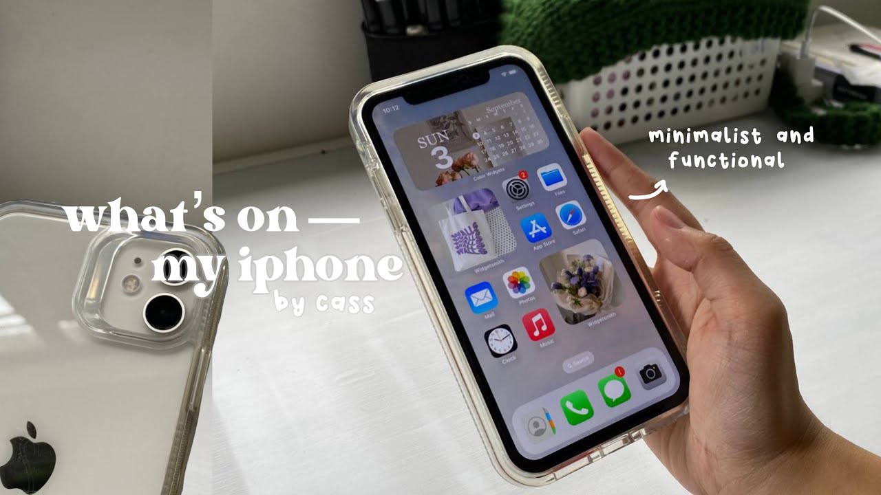 what’s on my Iphone 11 🐰 minimalist & functional (2023)
