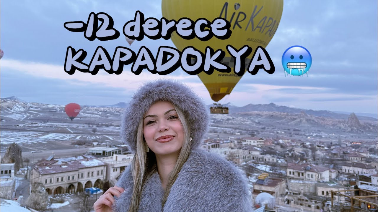 Kapadokya kışın daha güzelmiş ☃️ -12 soğukta Kapadokya’da gezilecek yerler ❄️