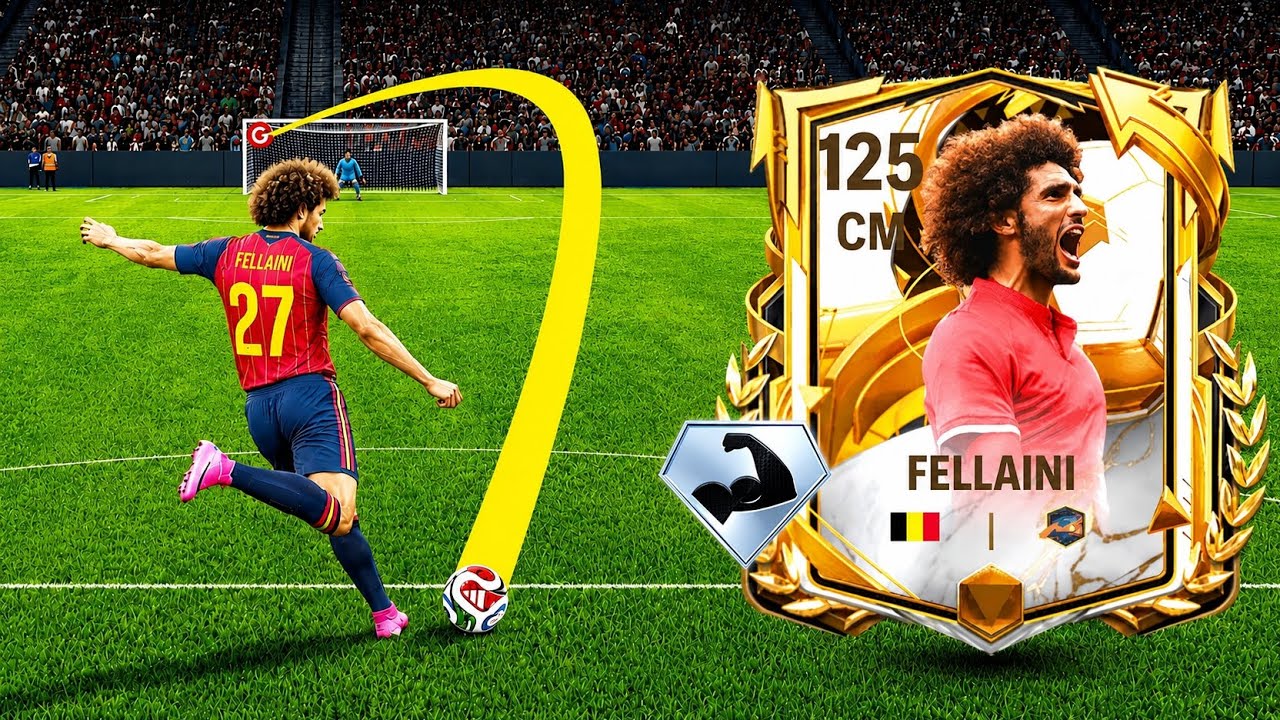 120 OVR FELLAINI Review 😱 &ndash; Cheap Beast CM? || FELLAINI FC MOBILE || FC MOBILE 
