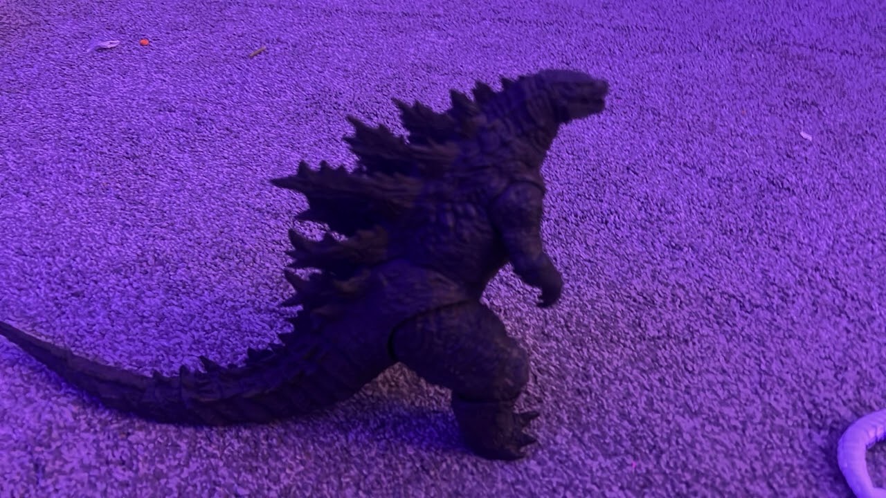 Godzilla stop motion
