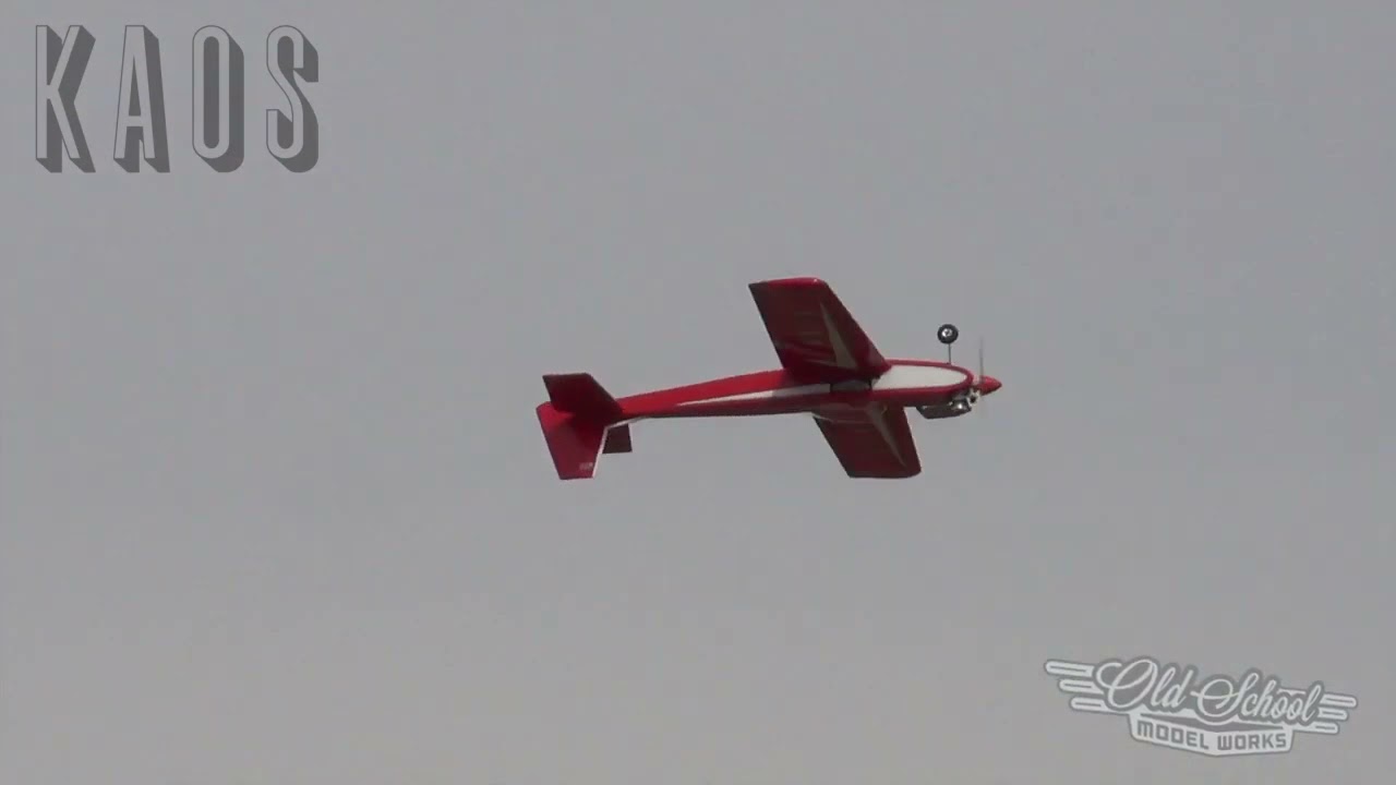 OSMW Kaos 60 demo flight (glow powered)