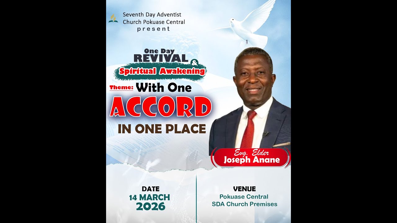 ONE DAY REVIVAL WITH ELD JOSEPH ANANE