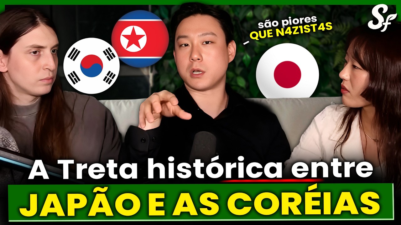 Por que Japão e Coréia SE ODEIAM? | Sofá do Felca