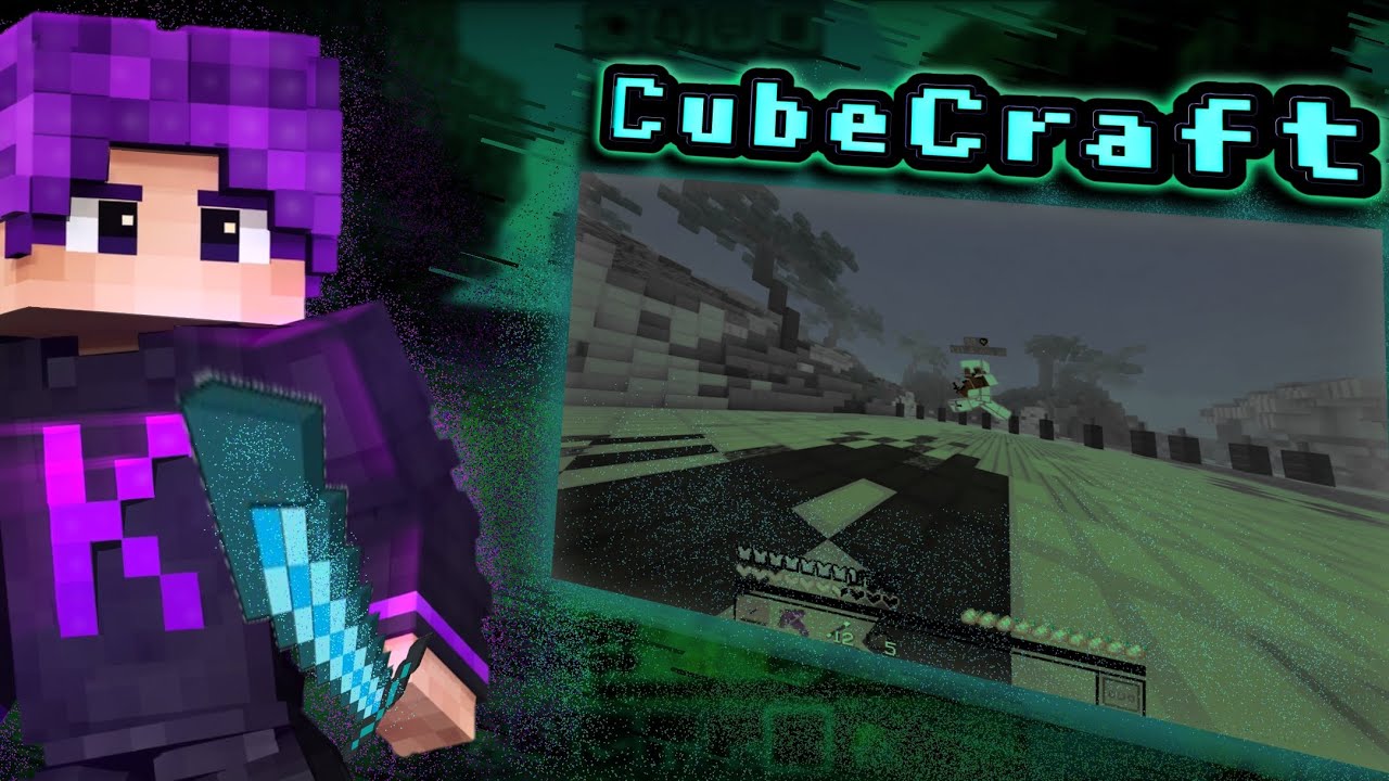CubeCraft майнкрафт пвп на сервере Кубкрафт