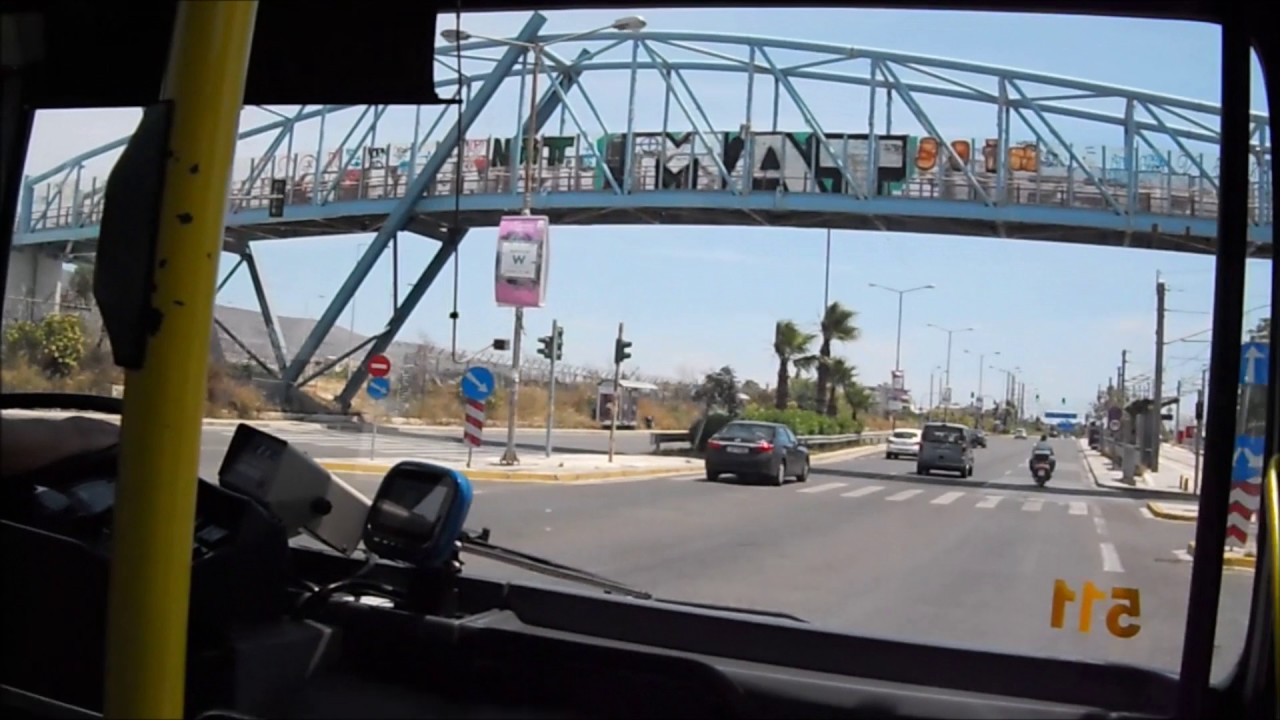 Athens Bus Ride: On a ΕΛΒΟ C97.0405GN