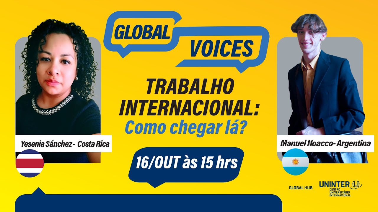 Global Voices #02  | Trabalho Internacional: Como chegar lá?