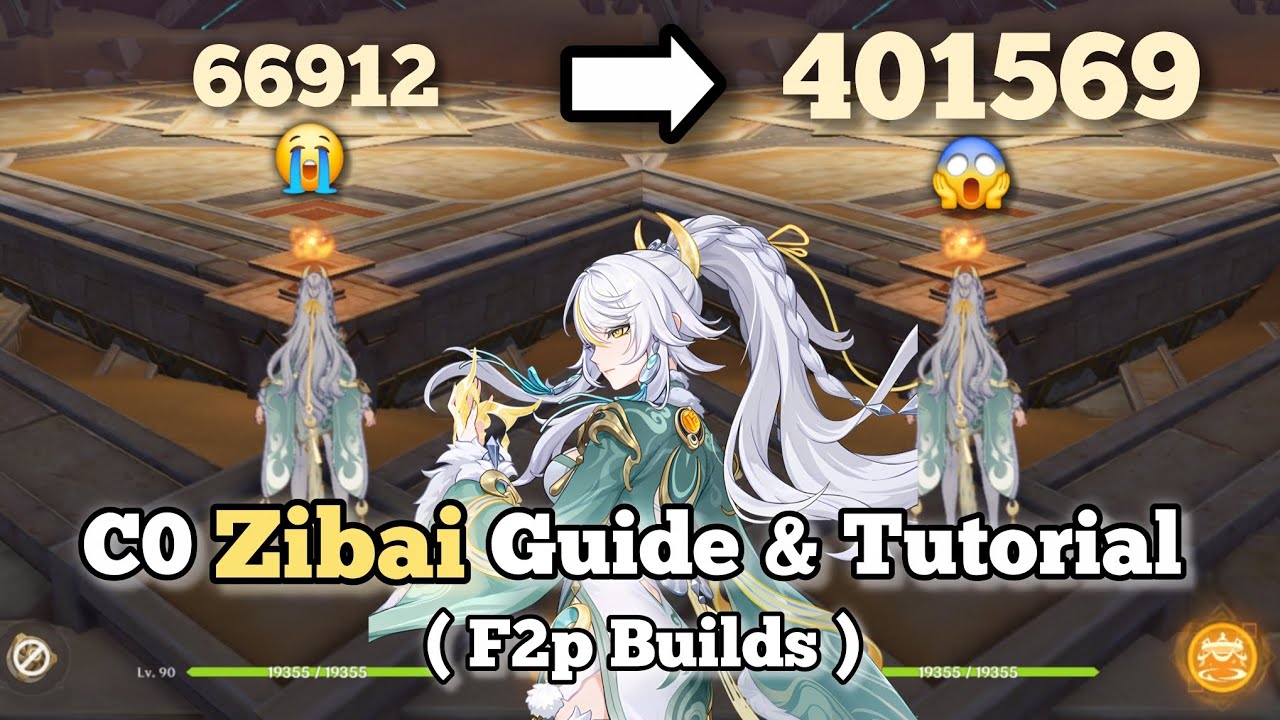 C0 Zibai F2P Build Guide &mdash; Become a Pro (Best Weapons, Artifacts, Teams)! 🔥