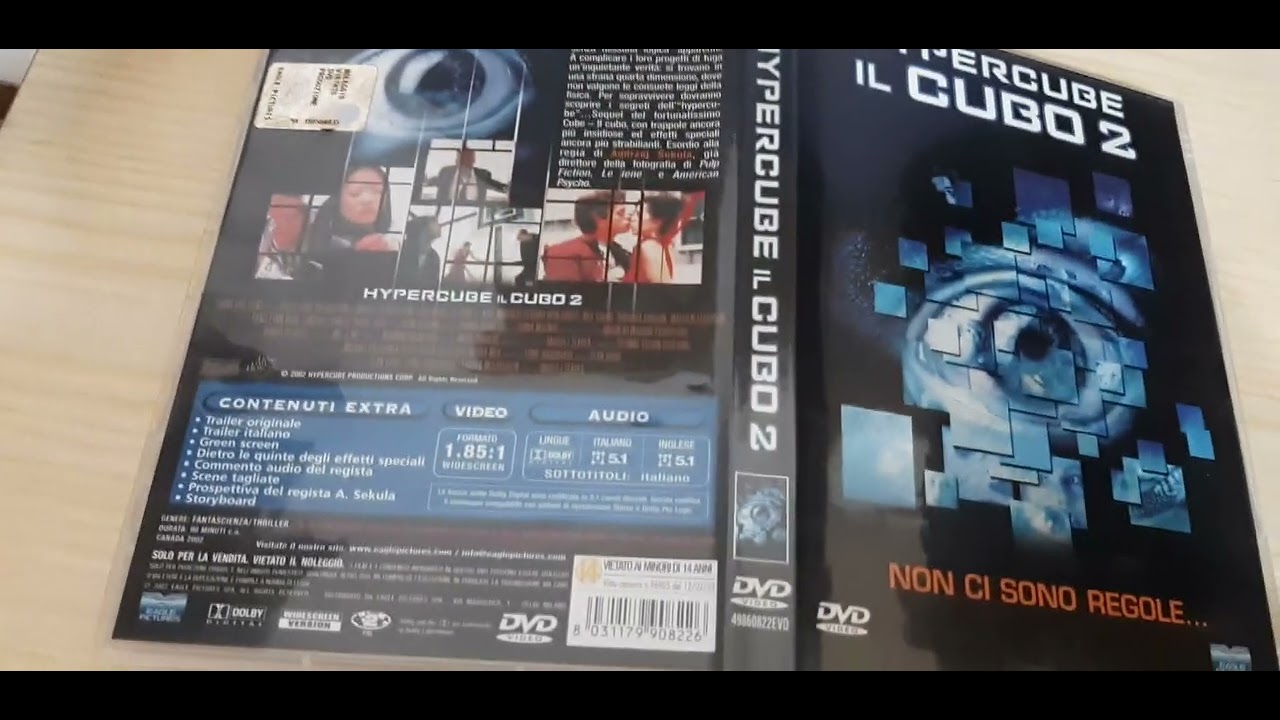 la mia collezione di film di genere horror in formato dvd