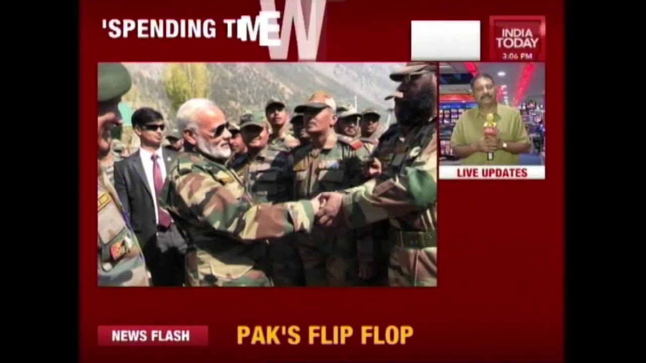 PM Celebrates Diwali With Army Jawans At LoC
