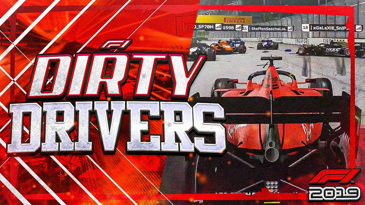 F1 2019 заставляет ГРЯЗНЫХ ВОДИТЕЛЕЙ приходить в ярость!