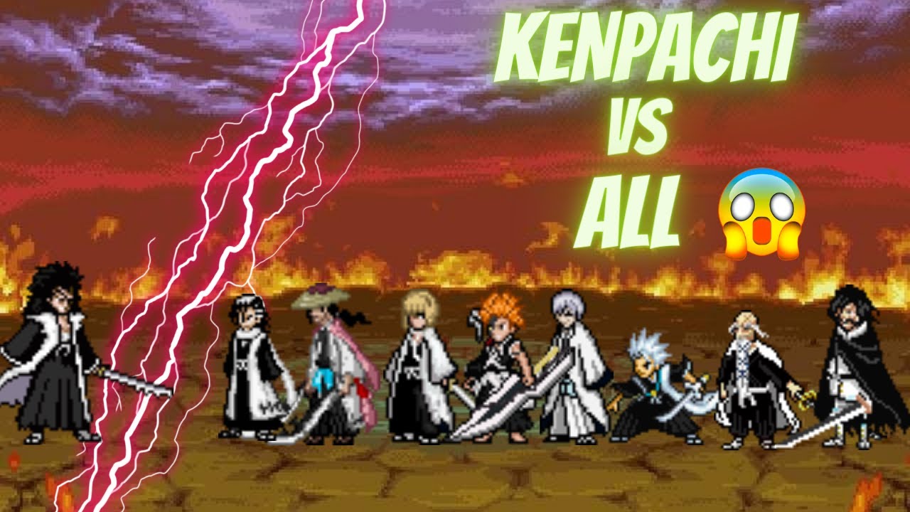 Can KENPACHI beat everyone in BLEACH ?  | JumpForce Mugen v9 2022 | Advitiya Gaming