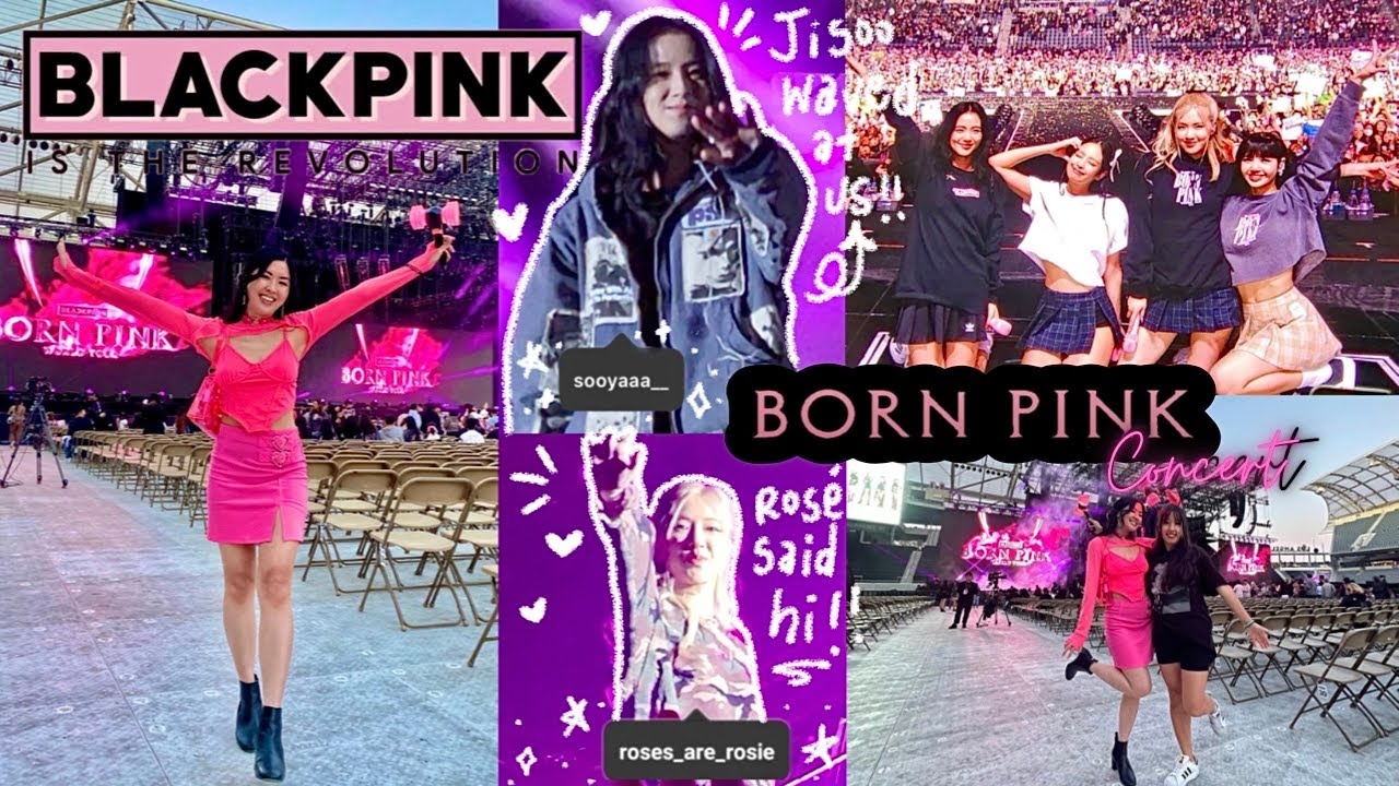 Blackpink Concert VIP Experience in LA 💖🖤: Soundcheck, Camila Cabello, Born Pink World Tour, Blinks